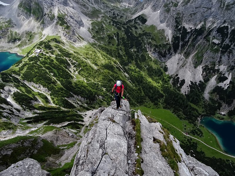 Klettersteig Tajakante