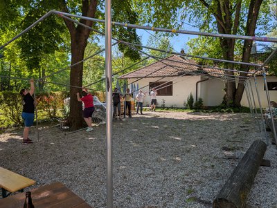 Angrillen und 1. Mai am Bootshaus 1