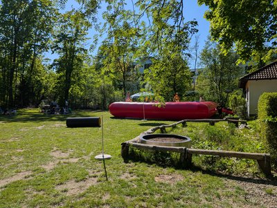 Angrillen und 1. Mai am Bootshaus 4